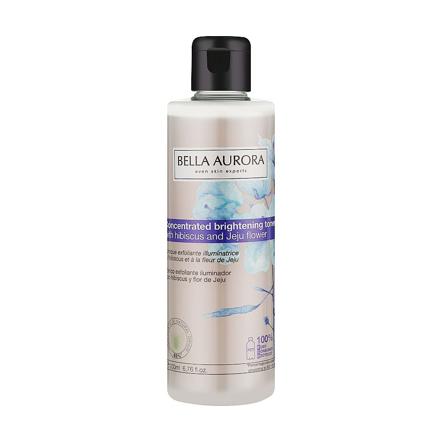 Відлущувальний освітлювальний тонер для обличчя Bella Aurora Brightening Exfoliating Toner, 200 мл